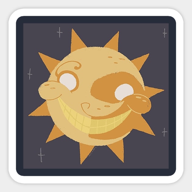 Sunrise from FNaF Security Breach Sticker by mmorrisonn33